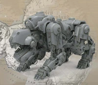 135 scale die cast resin war scene model resin standing robot dog static model 3523