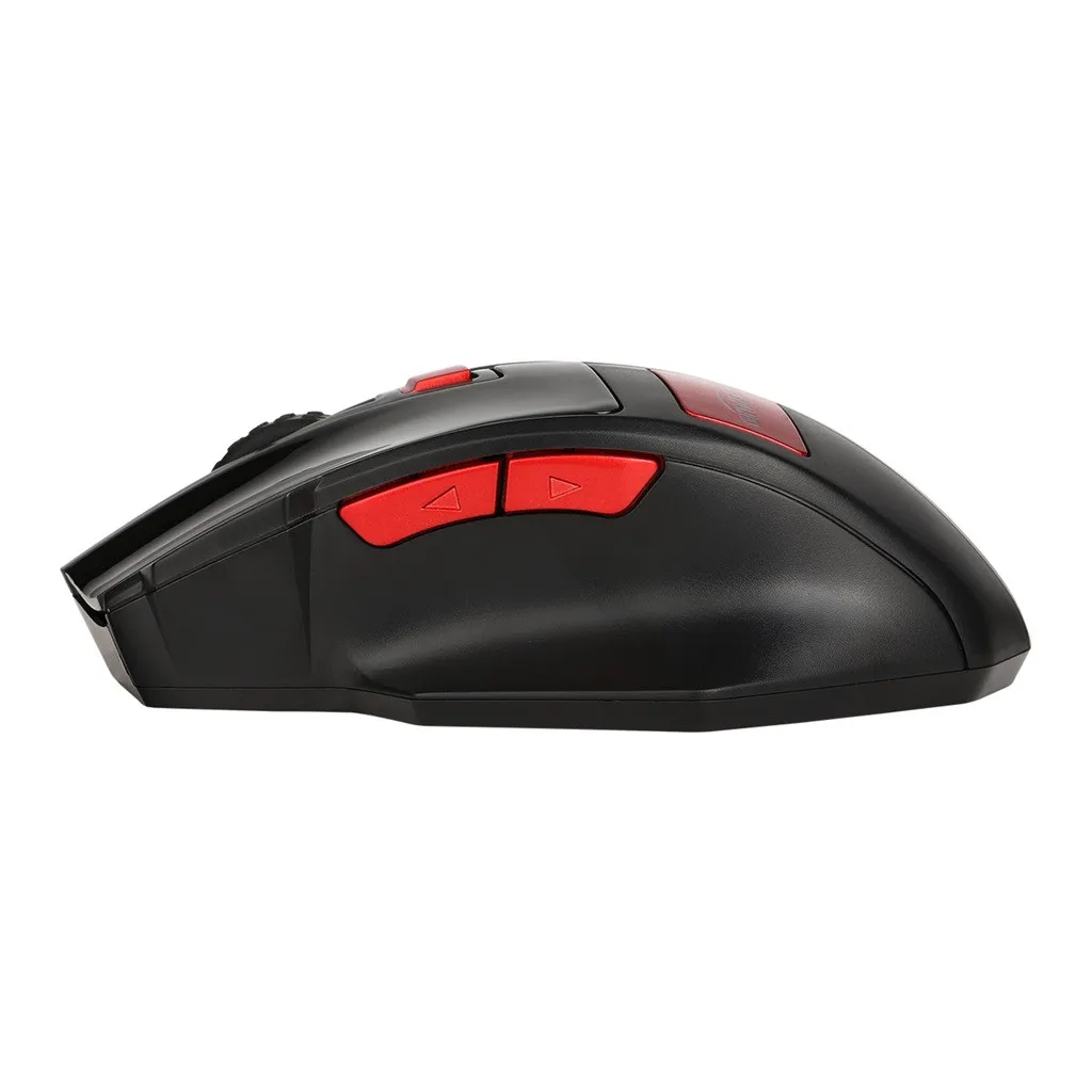Подсветка логотипа дизайн GINWFEIY W2 Беспроводная игровая мышь 2 4G эргономичная