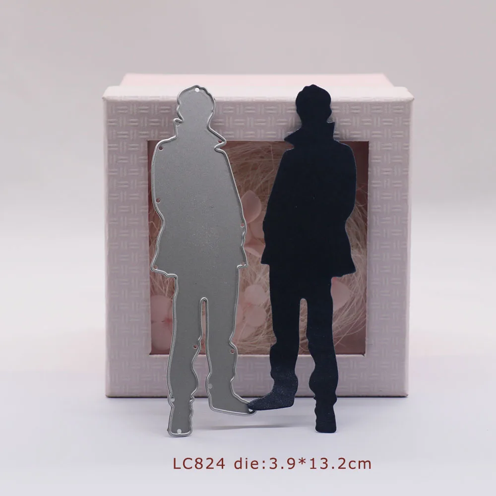 Штампованные штампы Hero Men для скрапбукинга украшение мужчин металлический полый