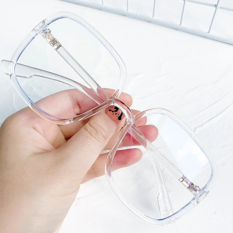 Оптическая прозрачная оправа для очков мужчин и женщин винтажные квадратные