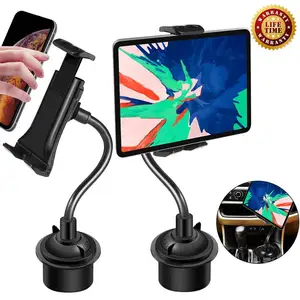 360 degree handy car cup phone mount holder drink mobile phone car mount for iphone 7 plus tablet pc free global shipping