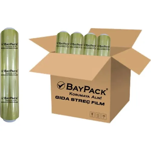 

POLYETHYLENE (PE) FOOD STRECH FILM CARTON (20 PCS)-Plastic winding big curls home kitchen cling Film cling Film refrigerator