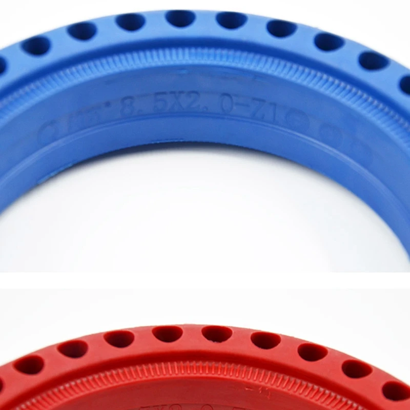 2PCS Rubber Solid Tires for Xiaomi Mijia M365 8.5 inch Electric Scooter Honeycomb Shock Absorber Damping Tyre(Red) | Автомобили и