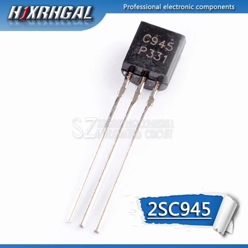 Биполярные транзисторы NPN 2SC945 TO 92 C945 TO92 50 В 1 шт.|Интегральные схемы| |