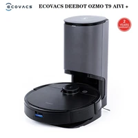 3000pa new ecovacs deebot t9 aivi robot vacuum cleaner super suction advanced truedetect 3d and truemapping and app upgrade