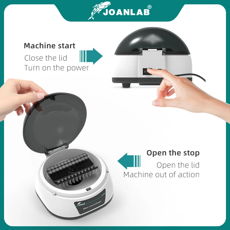 Центрифуга для ПЦР высокоскоростная лабораторная плазменная центрифуга 4000 об/мин 12000 0 2 мл 5 1 центрифужная