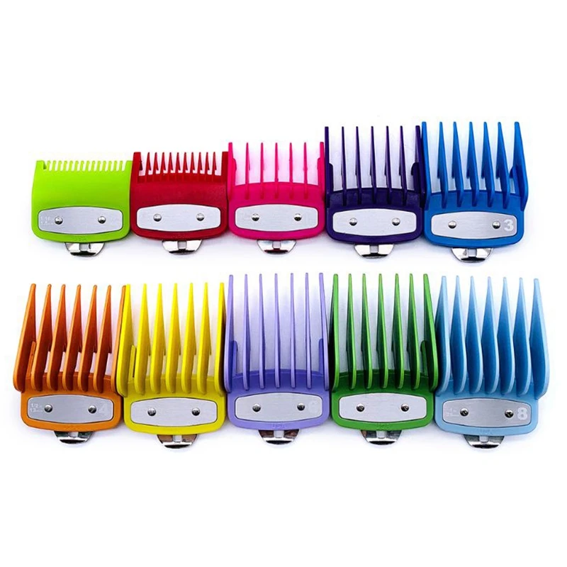 Ful Guide Comb Multiple Sizes Metal Limited Combs Hair Clipper Cutting Tool