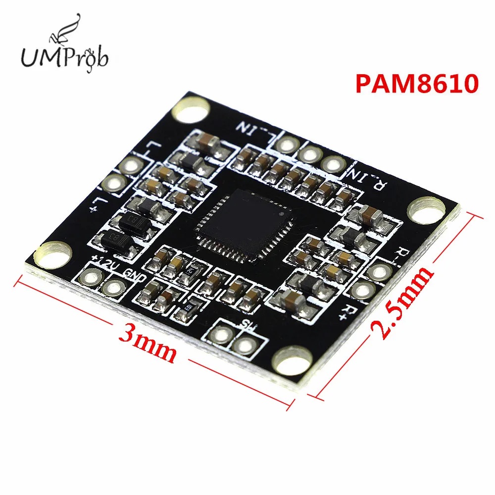 Плата усилителя PAM8610 2x15 Вт цифровая двухканальная стерео мощности | Электронные - Фото №1