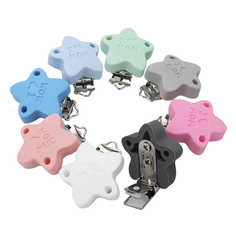 1 шт. круглые силиконовые зажимы для соски пустышки|Бусины| |