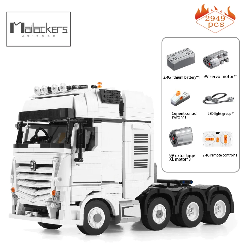 

Технический Радиоуправляемый трактор Mailackers, Радиоуправляемый трактор Scania, Радиоуправляемый грузовик, балластная платформа, модель автомо...