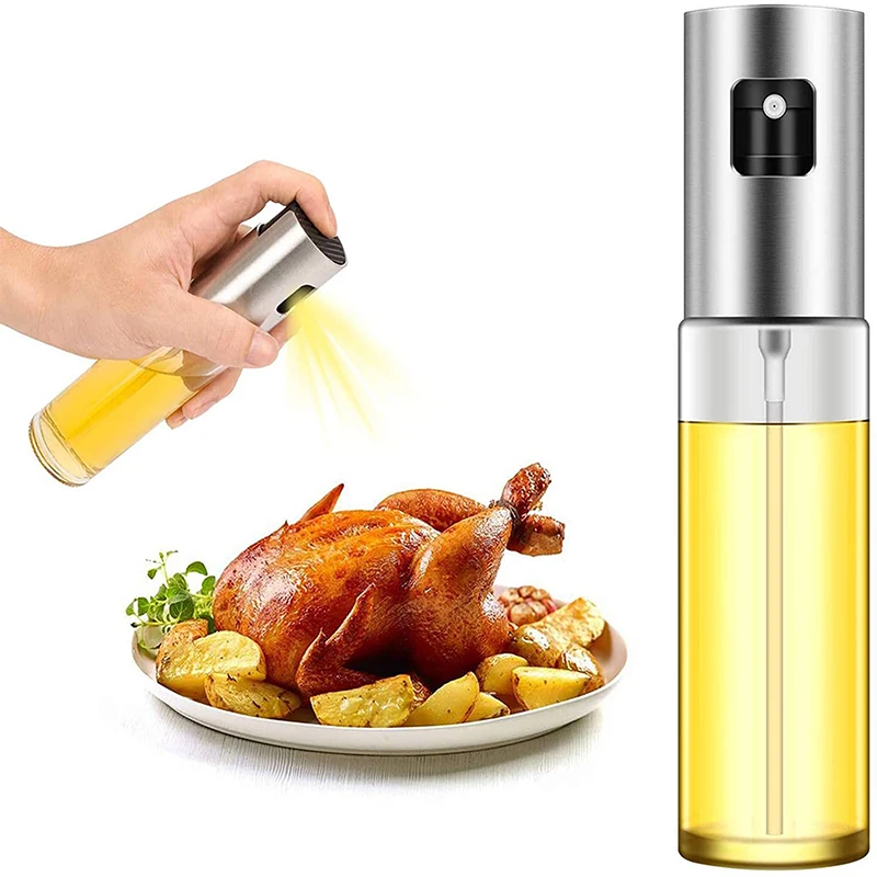 

Kitchen Olive Oil Sprayer Bottle Oil Pot Vinegar Spray Bottles Water Pump Gravy Boats Grill Dispenser BBQ Sprayer Cooking Tools