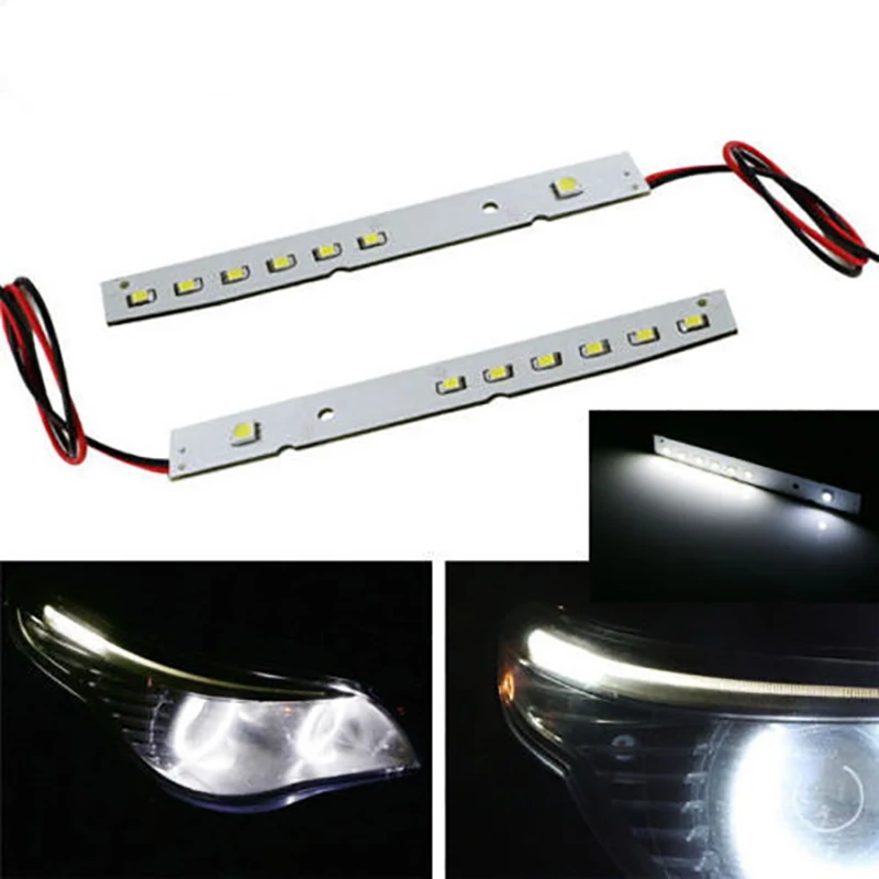 2шт ксеноновый Белый светодиодный модуль для BMW E60 2008 2010 2009 LCI 5 серия век бровей мод