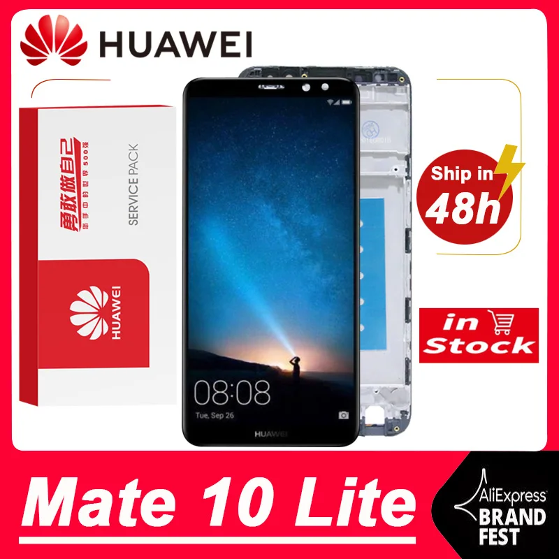 ААА + качество 5 9 ''ЖК дисплей экран Замена для Huawei Mate 10 Lite ЖК с сенсорным