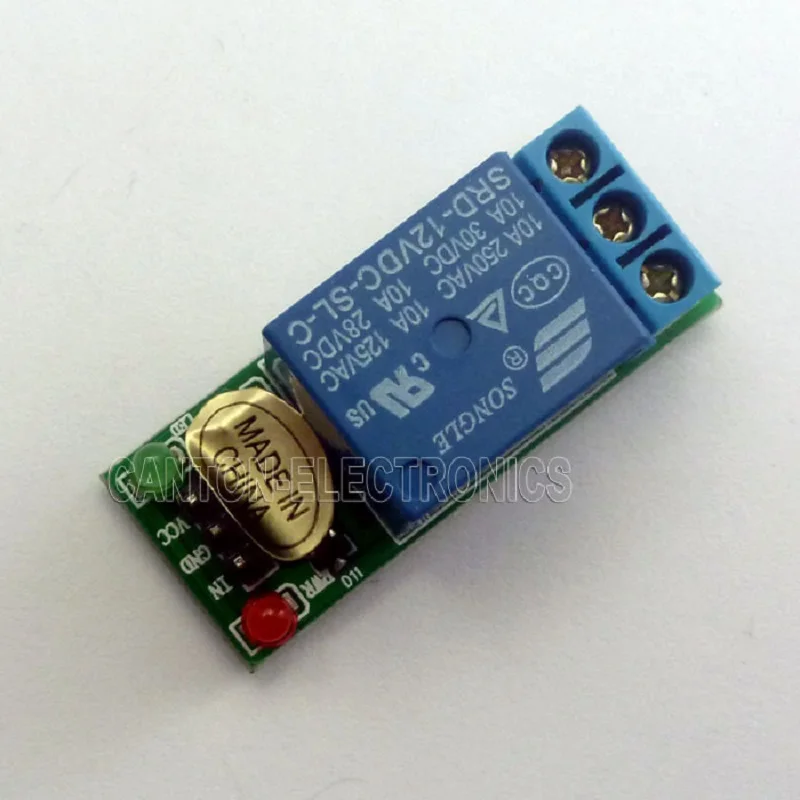 TB409 1 канал DC 12V реле времени модуль для сенсорных дисплеев Сенсор переключатель