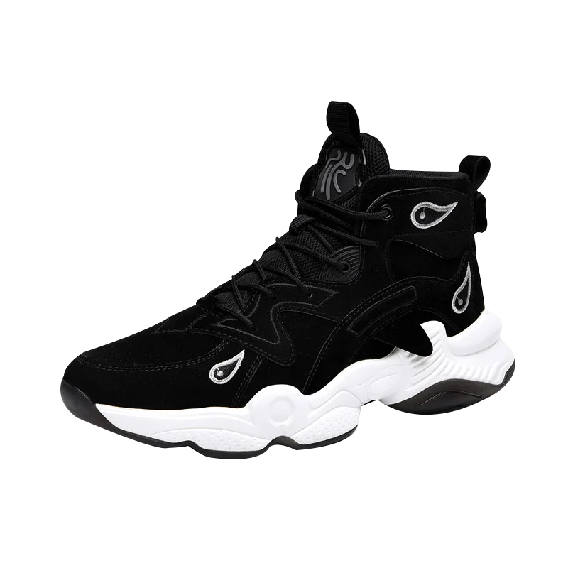 Men's Sneakers High-top Breathable Basketball Shoes for Men Outdoor Wear Resistant Cushioning Autumn 2021 New Men's Sports Shoes