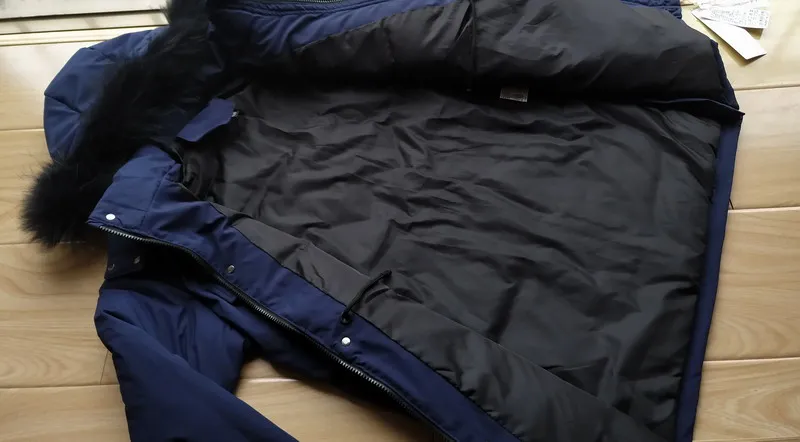 Boys Winter Jacket Goose Down Coat Kids Warm Clothes-30 with Fur Hooded Long Parks Big Boy Children Outerwear 8 10 12 14 year