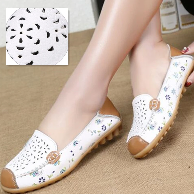 Для женщин натуральный спилок кожа лоферы балетки плоская подошва с вырезом