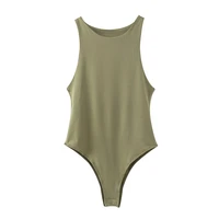 2020 new summer autumn body suit women casual sexy slim beach romper girl bodysuit brand suit