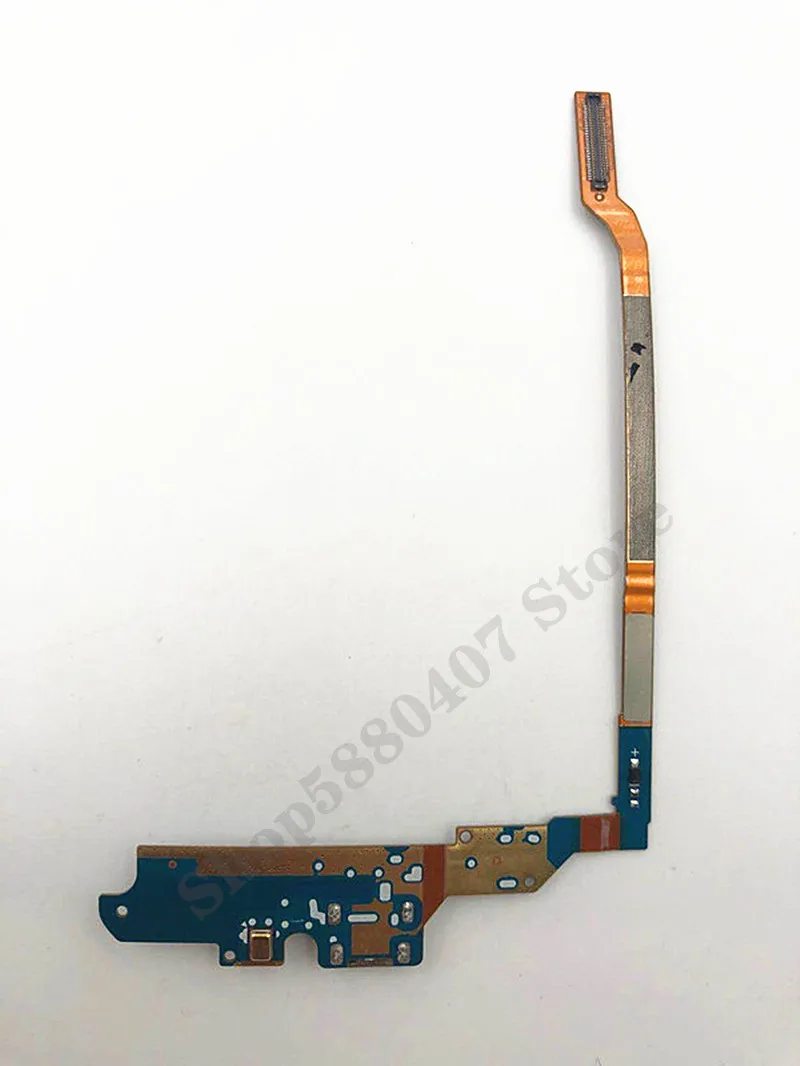 Original USB Charger plug board For Samsung Galaxy S4 i9500M Charging Port Dock With Microphone Flex cable Replacement parts | Мобильные