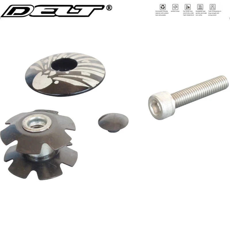 DELT уличные велосипедные гарнитуры колпачки 31 8 мм из алюминиевого сплава болт с