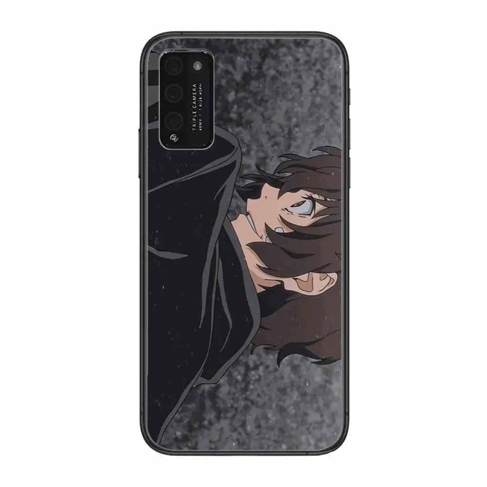 

Bungo Stray Dogs Anime Clear Phone Case For Huawei Honor 10 20 30 9 X Pro Lite V 5G RU Black Etui Coque Hoesjes Comic Fashion