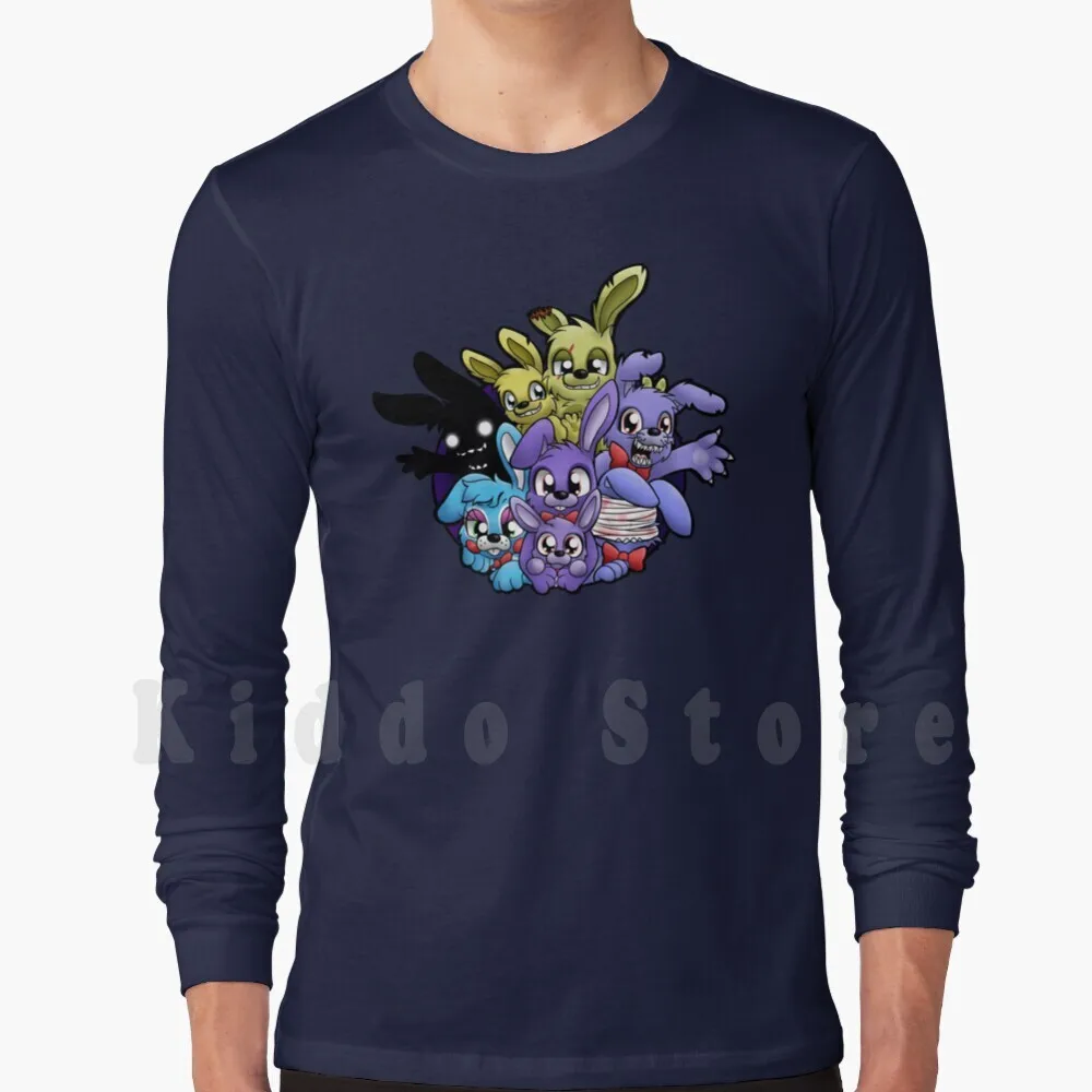 Fnaf-Bonnies / Springtrap hoodies long sleeve Five Nights At Fnaf Springtrap Bonnie Plushtrap Toy Bonnie