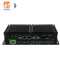 quad core j1900 fanless industrial computer accessories with 2intel lan