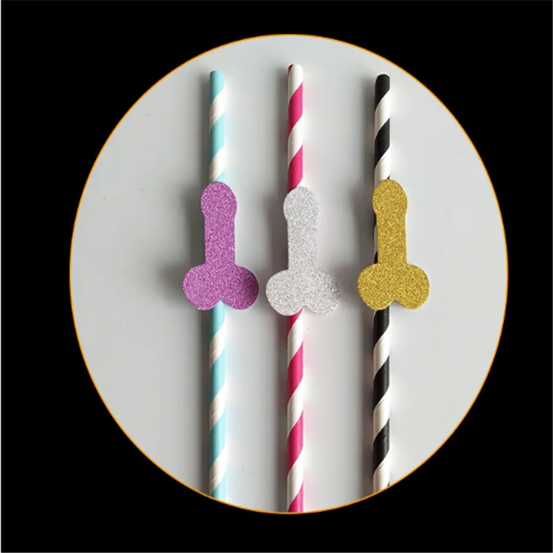 25 шт./компл. свадебное украшение блестящая Солома для свадьбы девичника невесты