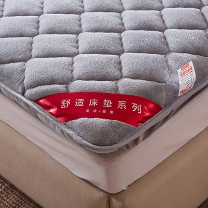 Фланелевая Теплая Бархатная матраса Королевского Queen ПОЛНЫЙ Twin Размеры