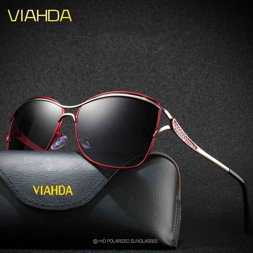 Солнцезащитные очки VIAHDA поляризационные для мужчин и женщин винтажные