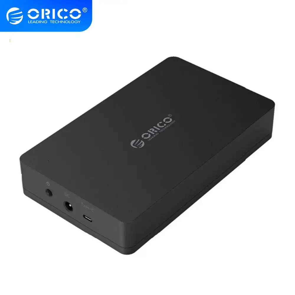 Orico 3 5/2 5 дюймов Чехол для жесткого диска Type C корпус USB3.1 Gen2 To SATA3.0 инструмент