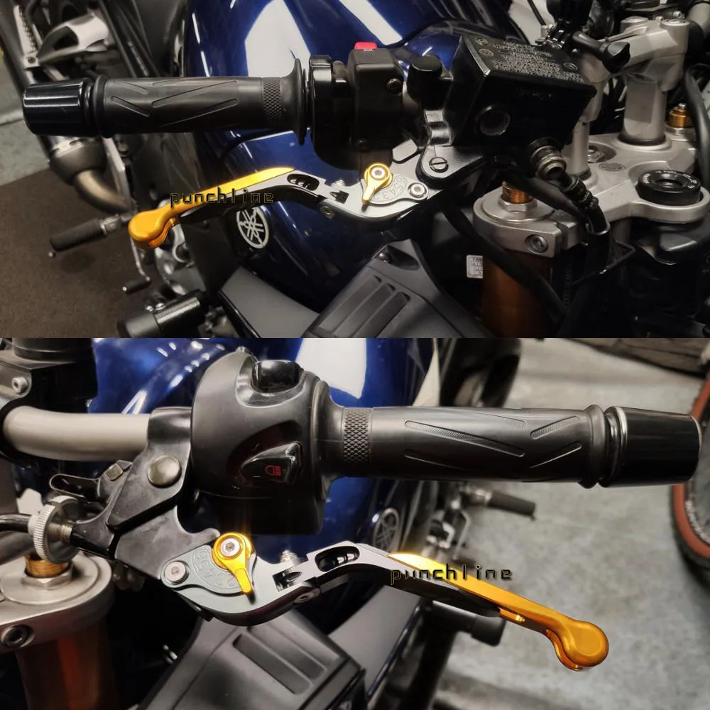 Складные Выдвижные рычаги тормоза и сцепления с логотипом FJR 1300 для мотоциклов