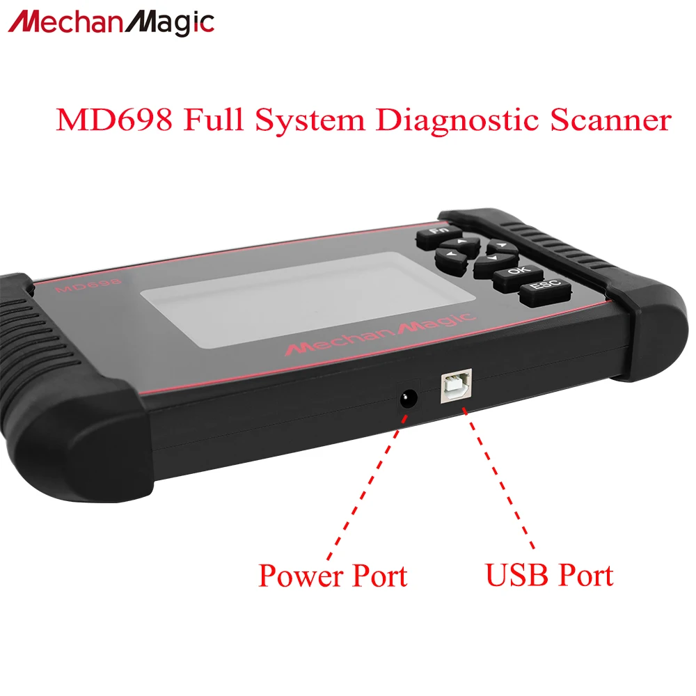 MechanMagic MD698 OBD2 сканер все системы автоматический диагностический инструмент OBD
