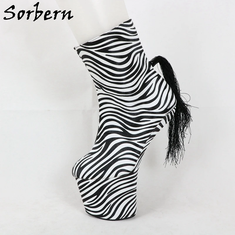 Сапоги унисекс на высоком каблуке большие размеры|Женские полусапожки| |