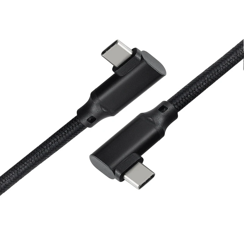 10 Гбит/с Gen2 Тип Type-C USB 3 1 мужчина к USB-C двойной локоть Мужской кабель-удлинитель для