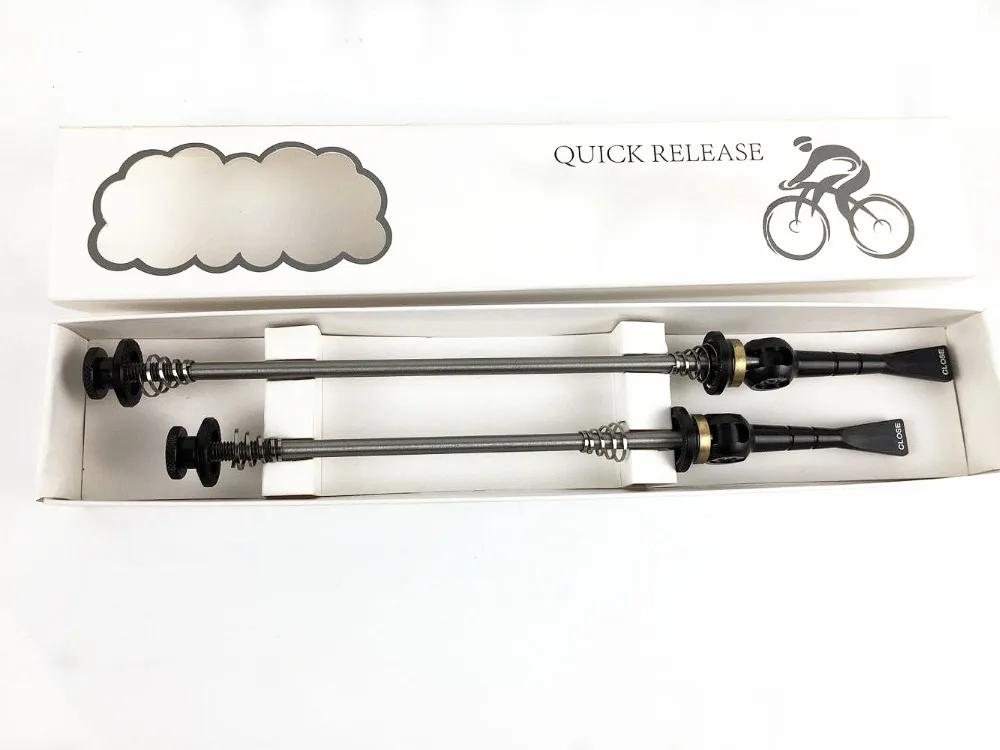 

Ultra light Titanium Material Road/MTB Quick Release Super Light Titanium Bicycle Skewers