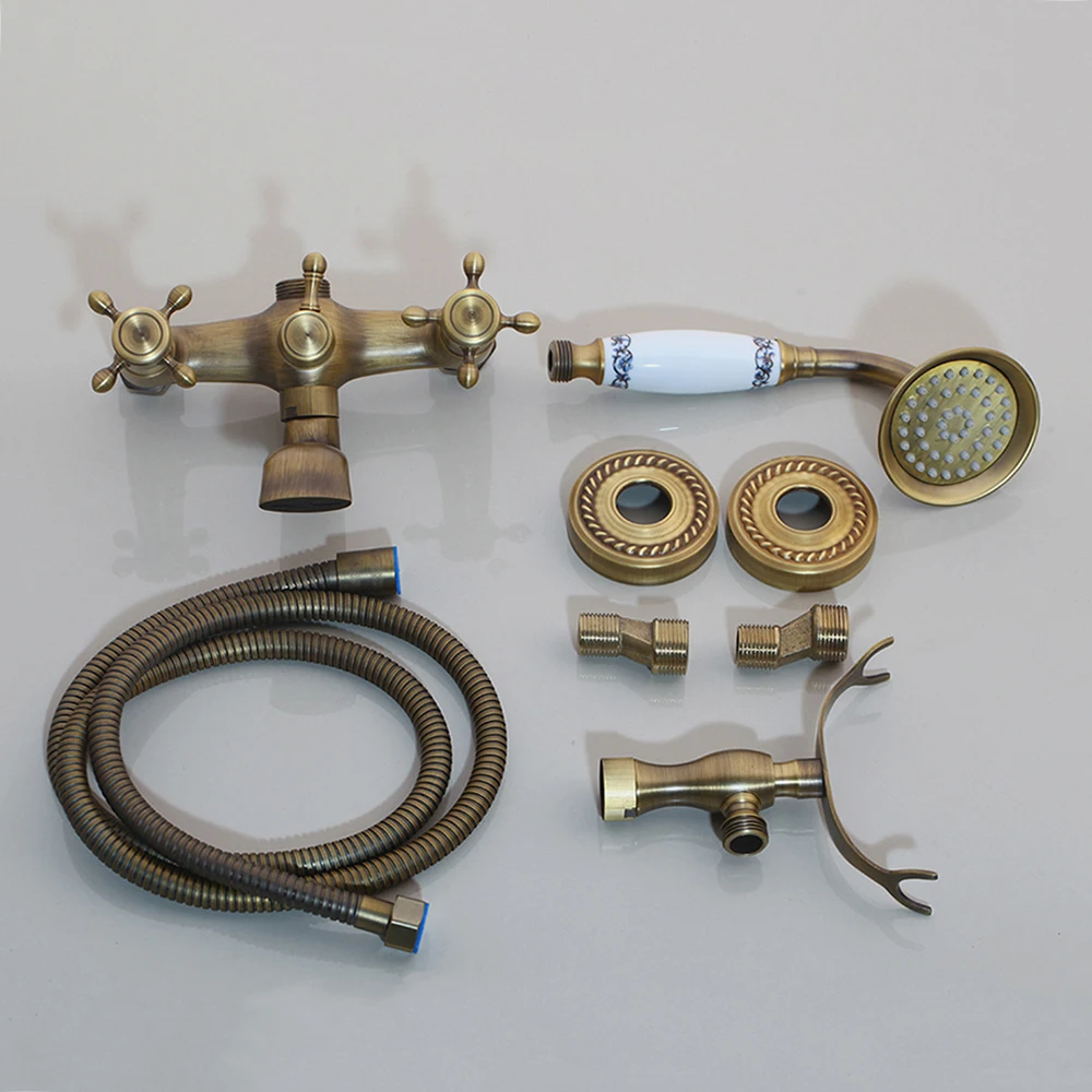 Смеситель для душа YANKSMART смеситель холодной и горячей воды из латуни в античном