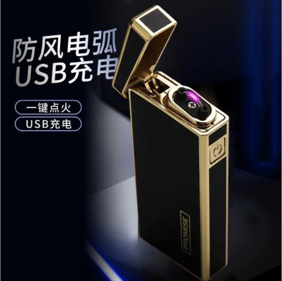 Новая высококачественная честная электрическая зажигалка с гнездом usb arc тонкая