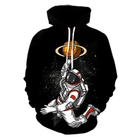2021 new 3d hoodie mens astronaut print hooded sweater hooded sweatshirt fashion casual menladies sportswear jacket fun hood