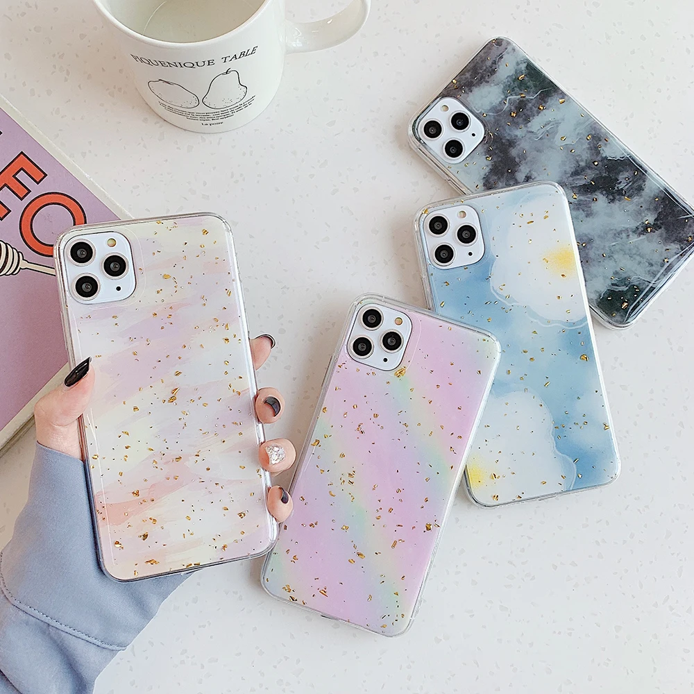 Чехол SUYACS для iPhone 11 Pro Max XR XS 6 6S 7 8 Plus роскошный мягкий чехол на заднюю панель с
