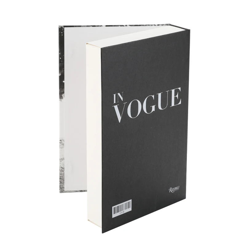

Fashion Luxury Decoration Fake Book Box Can Be Opened DIY Design Home Hotel Club Decorations Free Shipping