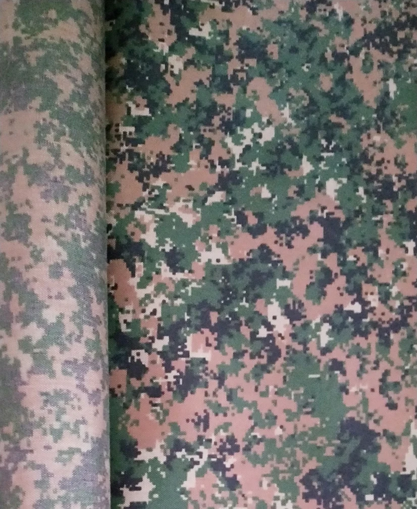 Суперплотная камуфляжная нейлоновая ткань 1000D Cordura Оксфорд с полиуретановым