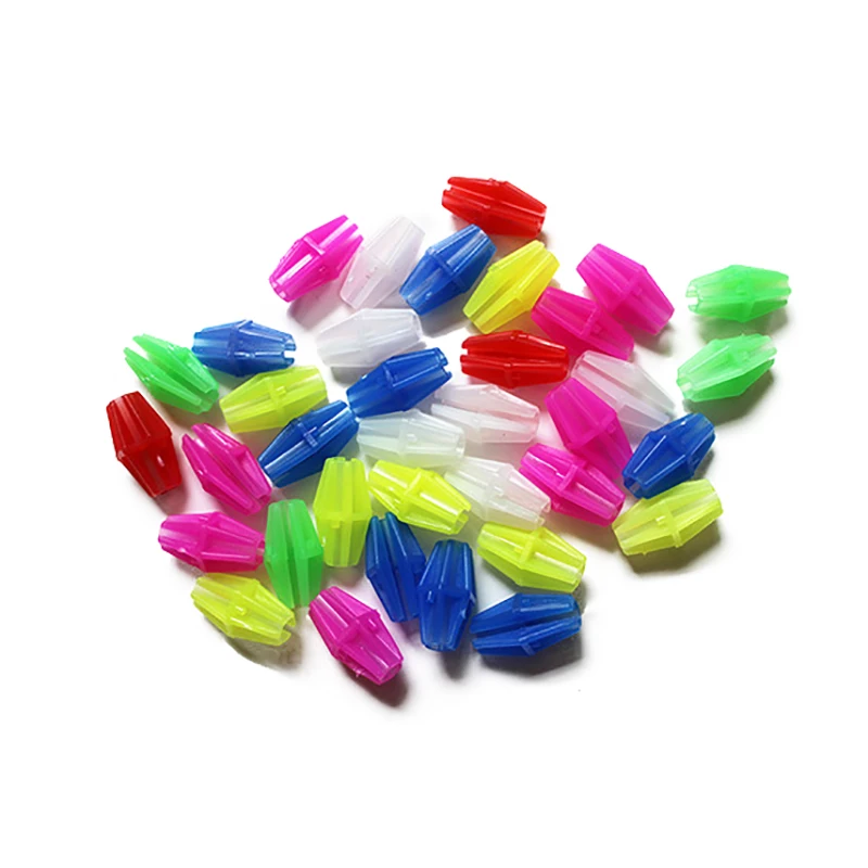 Разноцветные пластиковые бусины для спицам велосипедных колес 36 шт. - купить по