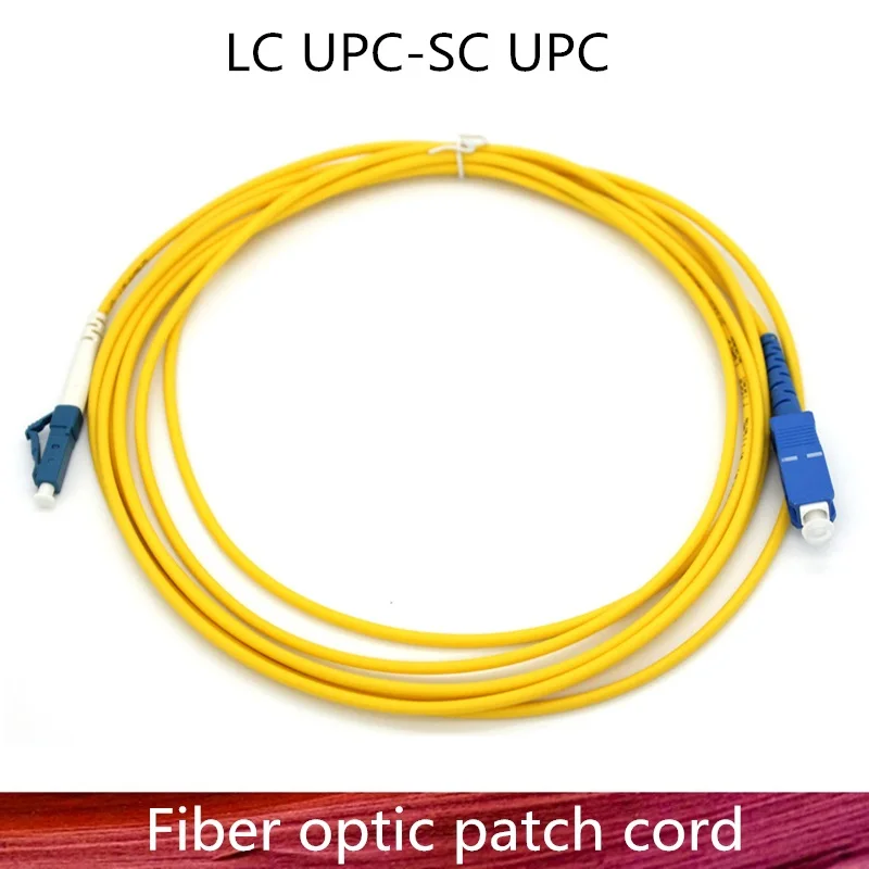 LC/UPC К SC/UPC Волоконно-оптический патч-корд кабель диаметром 1 м/3 м/5 м/10 м/20 м/30 м