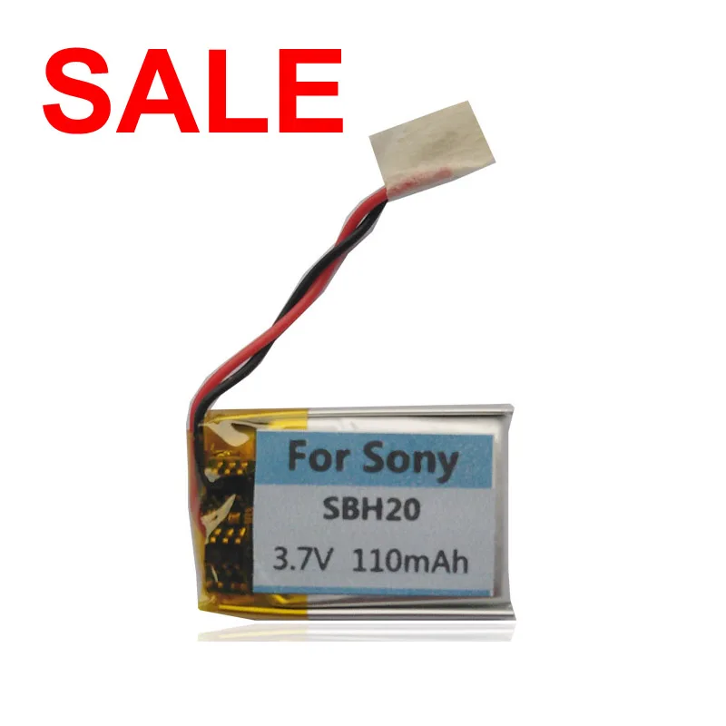 Аккумулятор 110 мА · ч для Sony SBH20 SBH-20 Bluetooth-наушников | Электроника