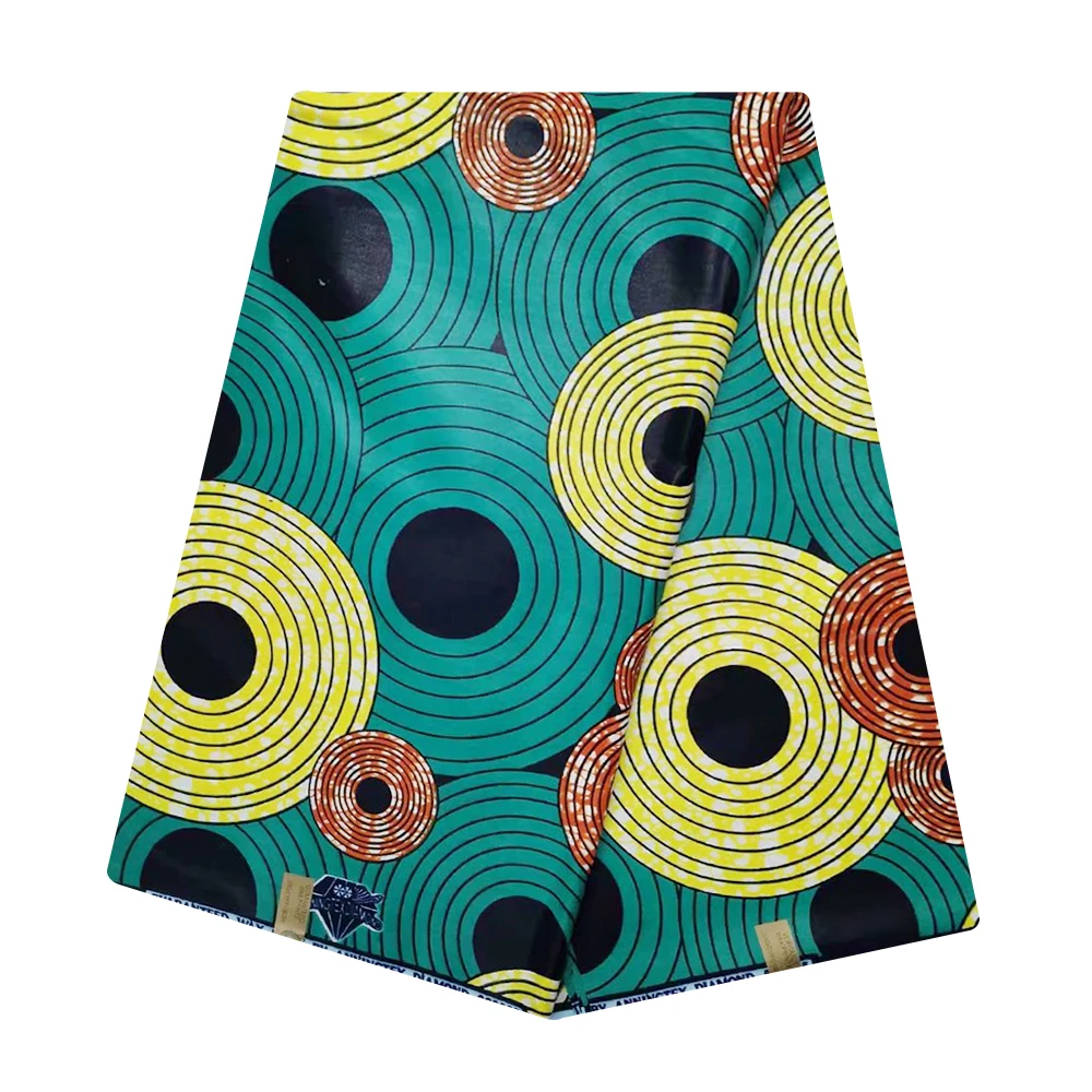 Ankara Java Wax Print Fabric Cotton Pagne African Materials for Sewing 6 Yards Ghana Nigerian Tissue | Аксессуары для одежды