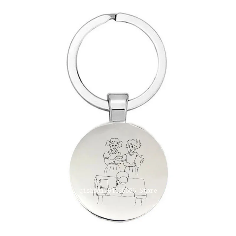 Брелок с изображением маэстро креативного брелок уникального дискотеки