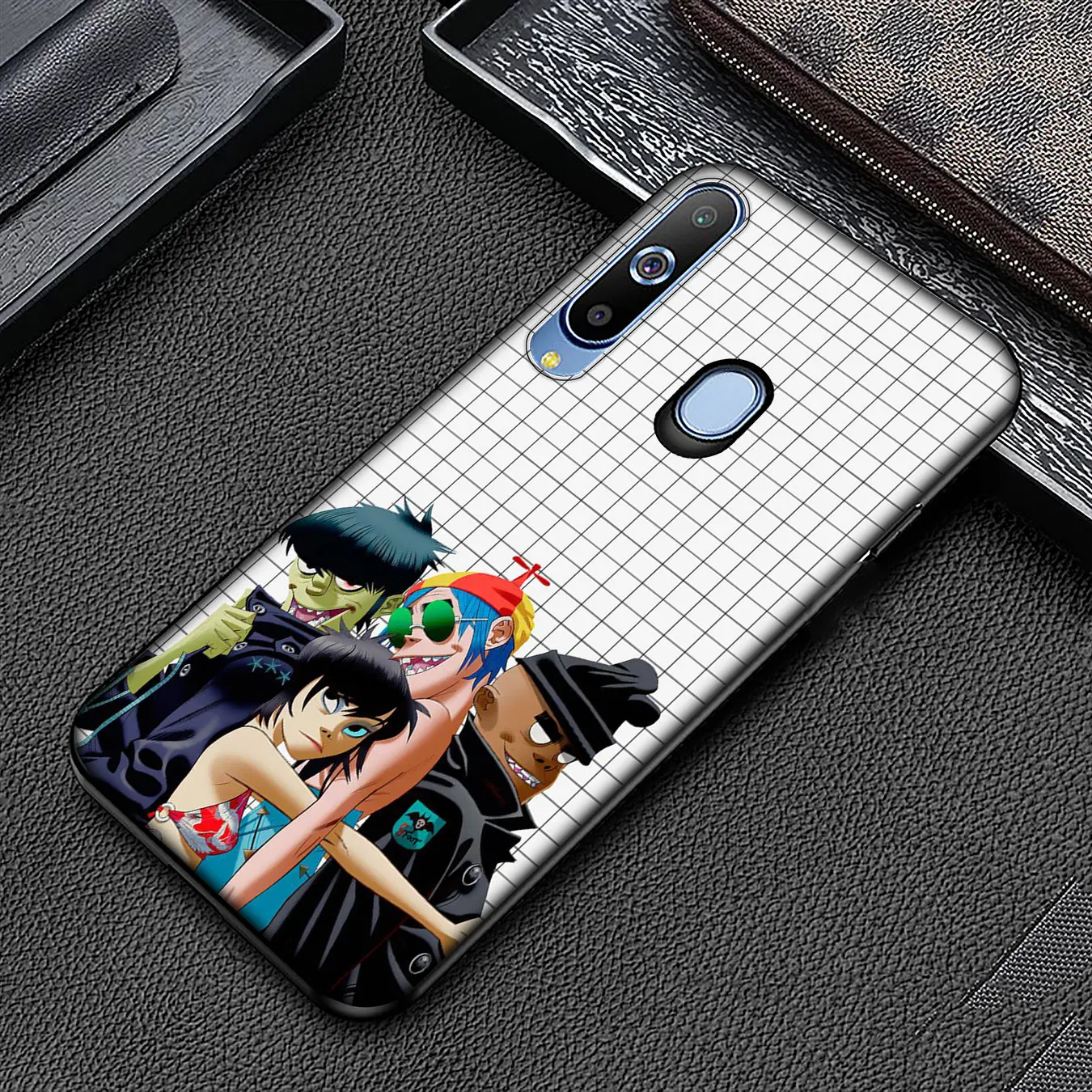 Gorillaz plastic beach Soft Phone Case for Samsung Galaxy A51 A71 A81 A91 A41 A21 A11 A01 A2 Core J8 J7 J6 J4 Plus Prime 2018 |