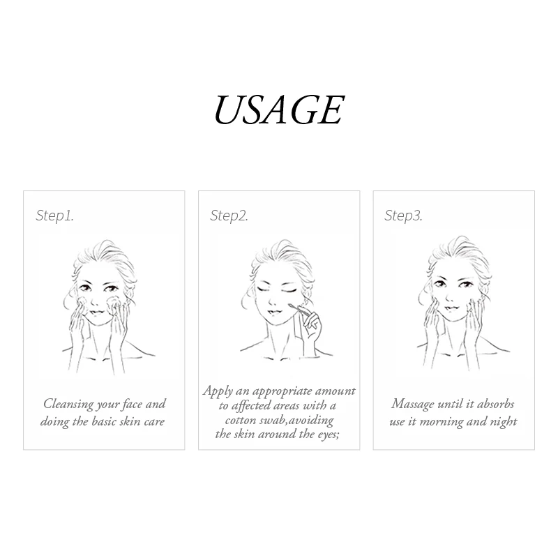 Гель для лица LAIKOU отбеливающий увлажняющий гель с гиалуроновой кислотой 20