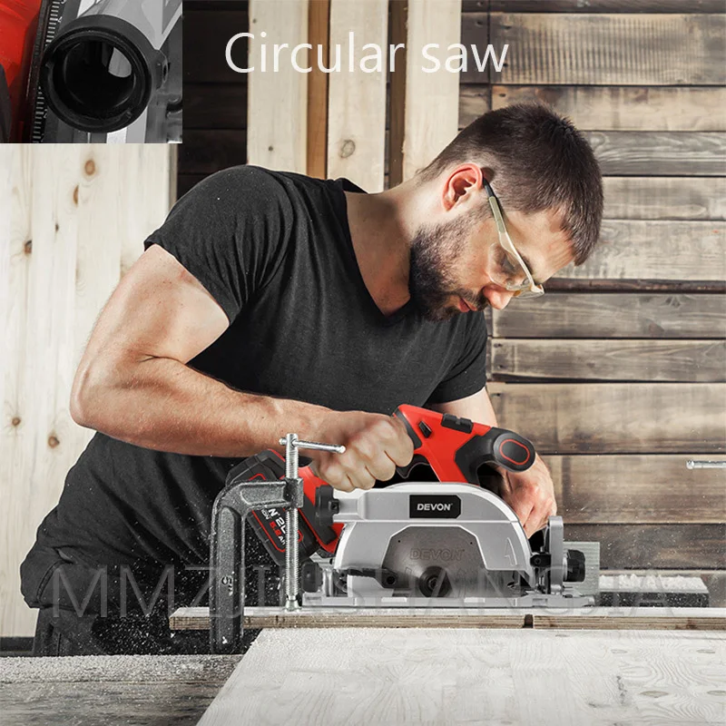Электрическая циркулярная пила маленький бесщеточный Мощный регулируемый